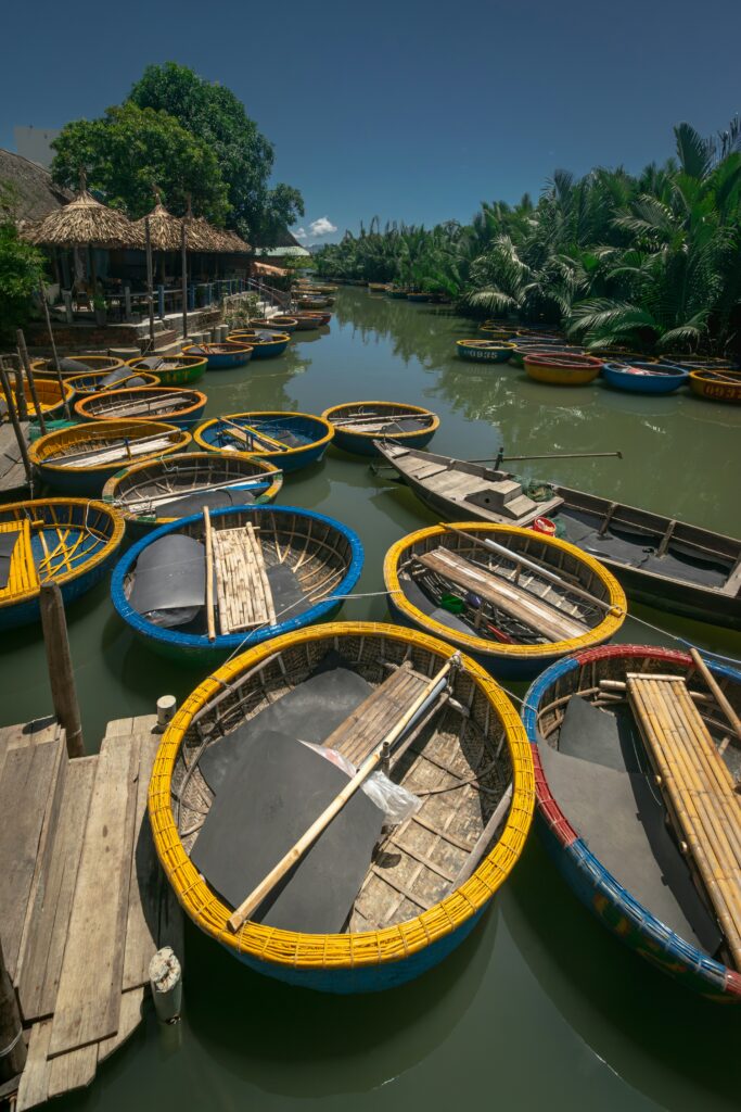 Basket boat Hoi An vide