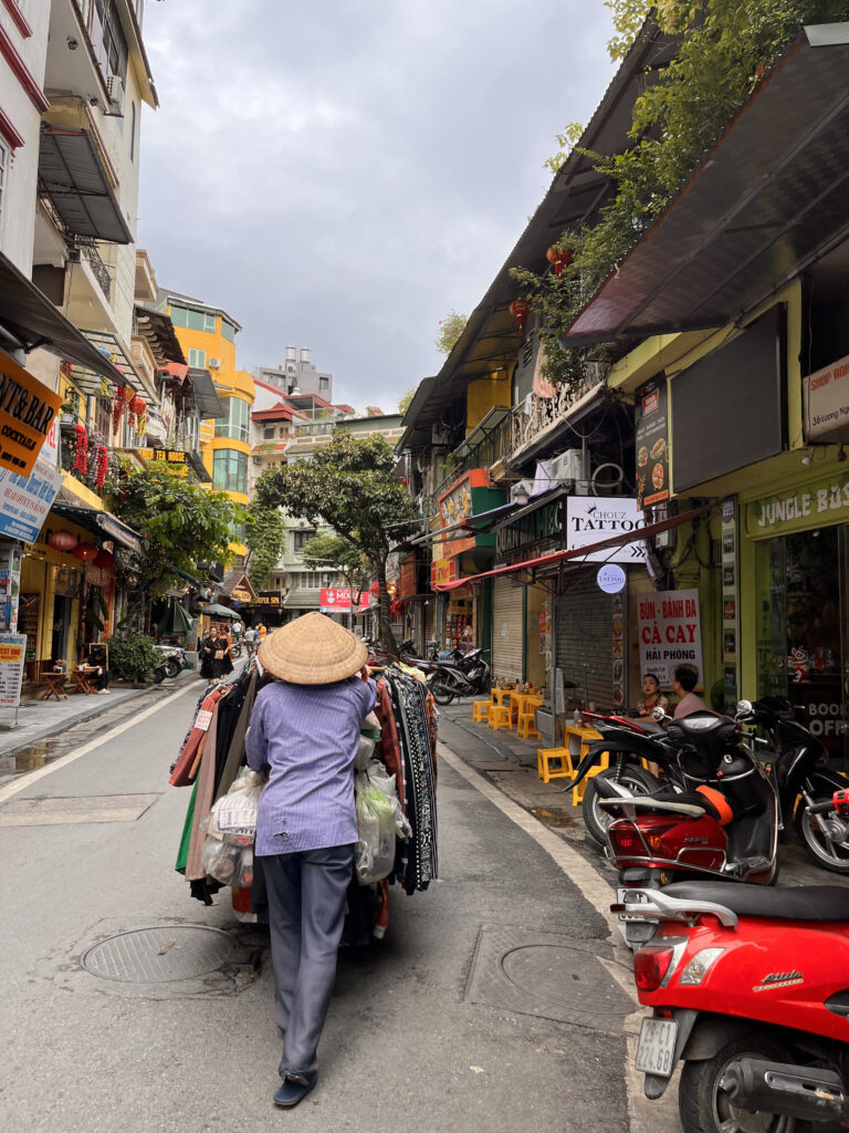 Dans les rues d'Hanoï