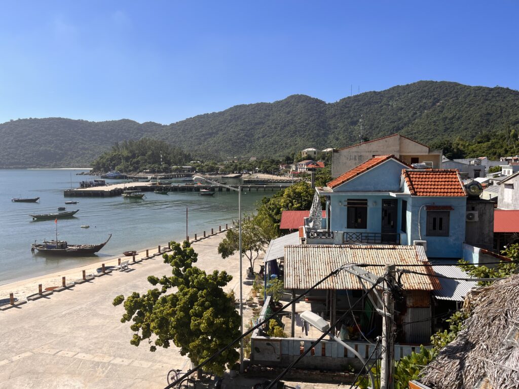 vue de notre chambre ile de cham
