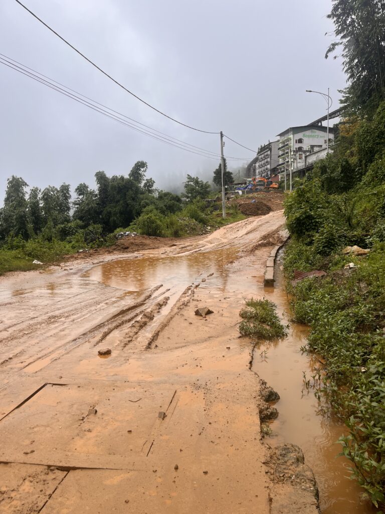 Glissement de terrain Sa Pa