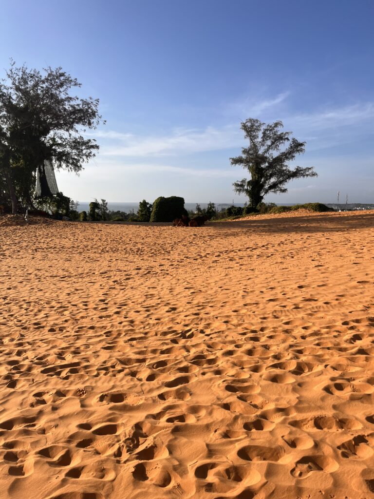 Dune de sable rouge Mui Ne