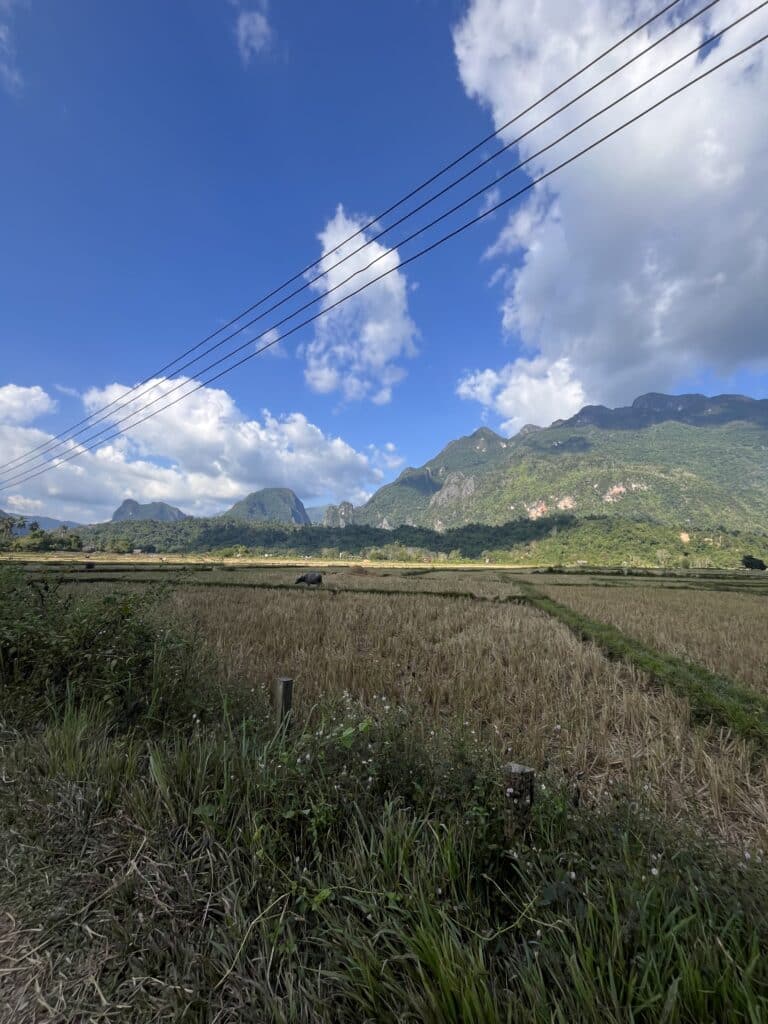 Paysage Vang Vieng